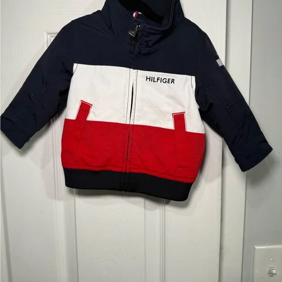 Tommy Hilfiger Navy and Blue Mesh Jacket kids - Picture 10 of 10